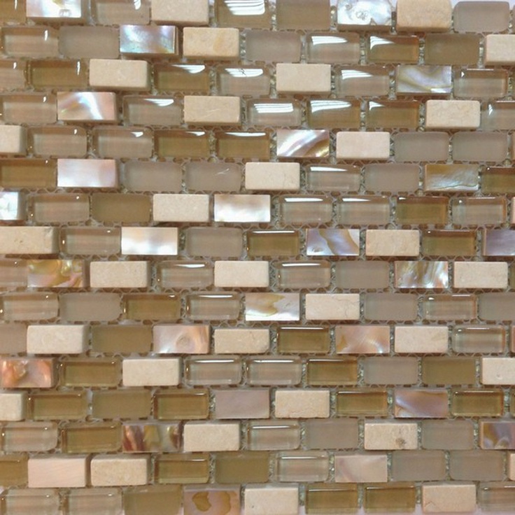 Lace Mosaic Перламутр Bige Pearl Мозаика 28,6x28,8 см, Китай, под мозаику - фото 1